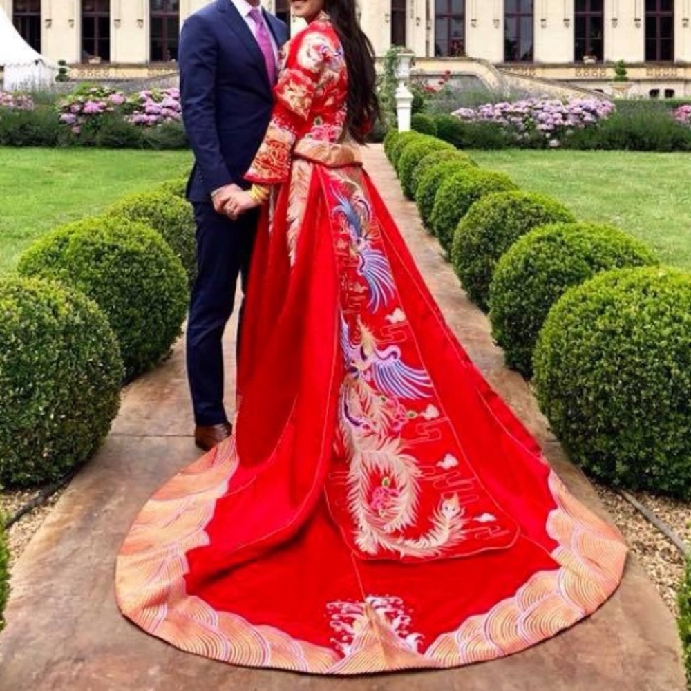Chinese Cheongsam Qi Pao Wedding Dress